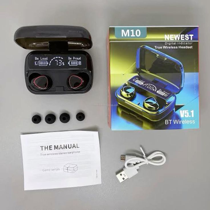 M10 Newest Wireles  Earbuds