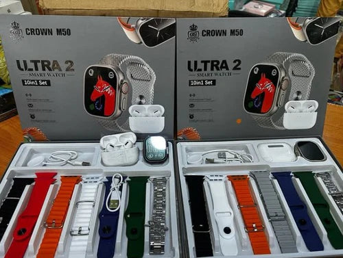 Ultra 3 smart watch 7 in 1 with earbuds